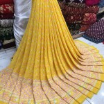 Heavy 6 Sequence Daman Fabric