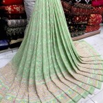 Heavy 6 Sequence Daman Fabric
