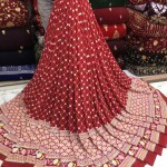 Heavy 6 Sequence Daman Fabric
