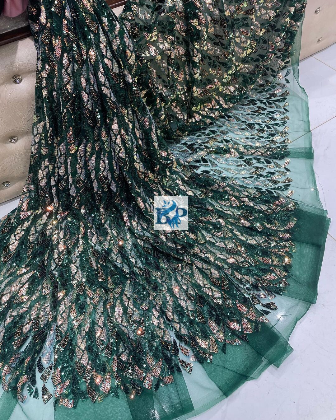 3D RAMBO HEAVY SEQUENCE FABRIC