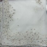 new net handwork dyable shawl