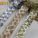 Beaded lace