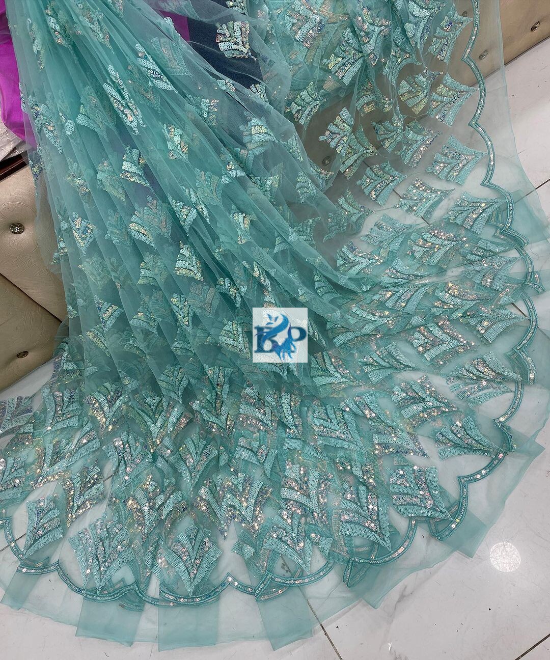 3D RAMBO HEAVY SEQUENCE FABRIC