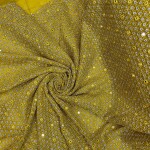 Zardosi embroidery georgette fabric