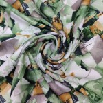 New arrivals multicolor floral printed silk fabric are available now
