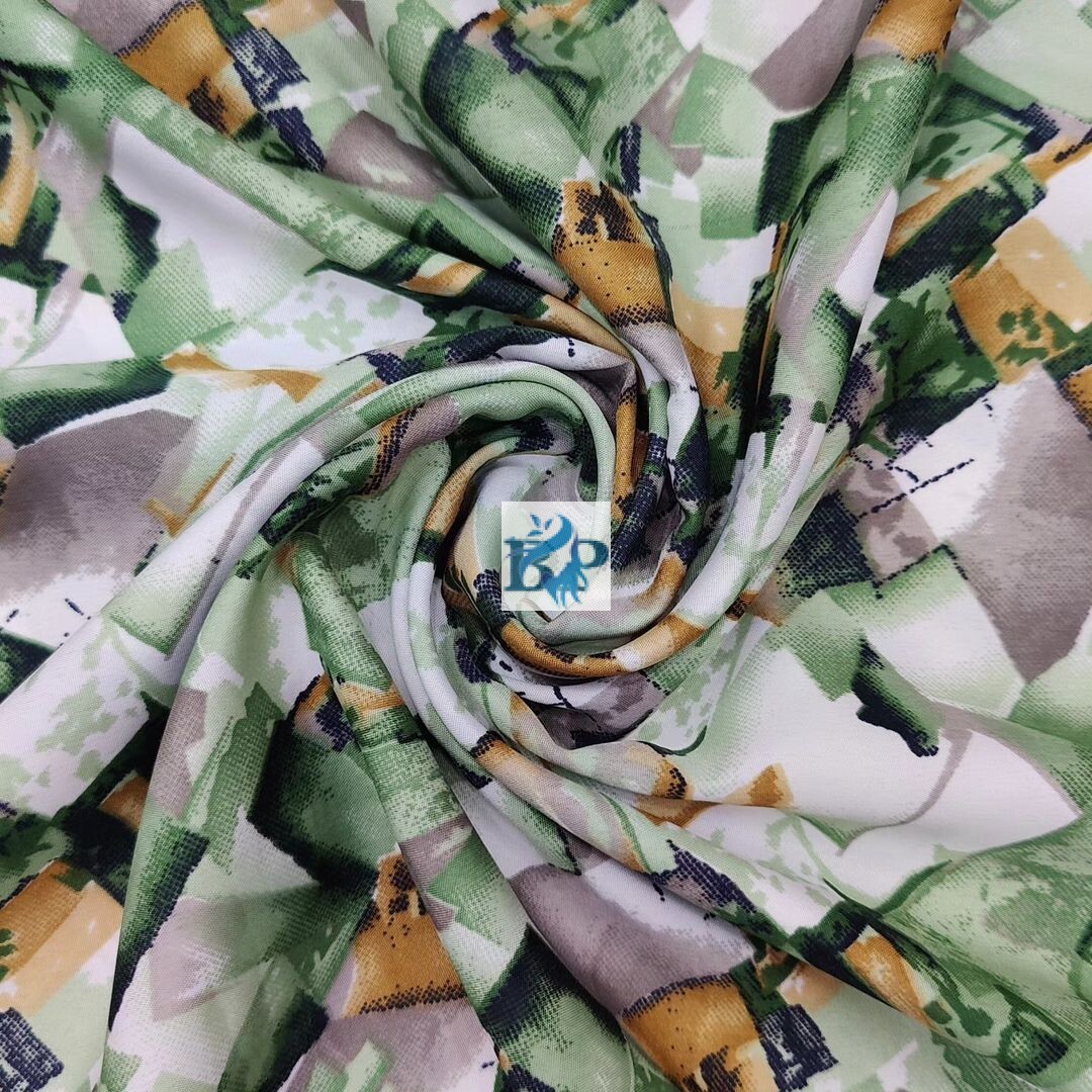New arrivals multicolor floral printed silk fabric are available now