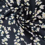 New arrivals floral printed silk fabrics