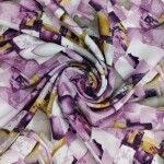 New arrivals multicolor floral printed silk fabric are available now