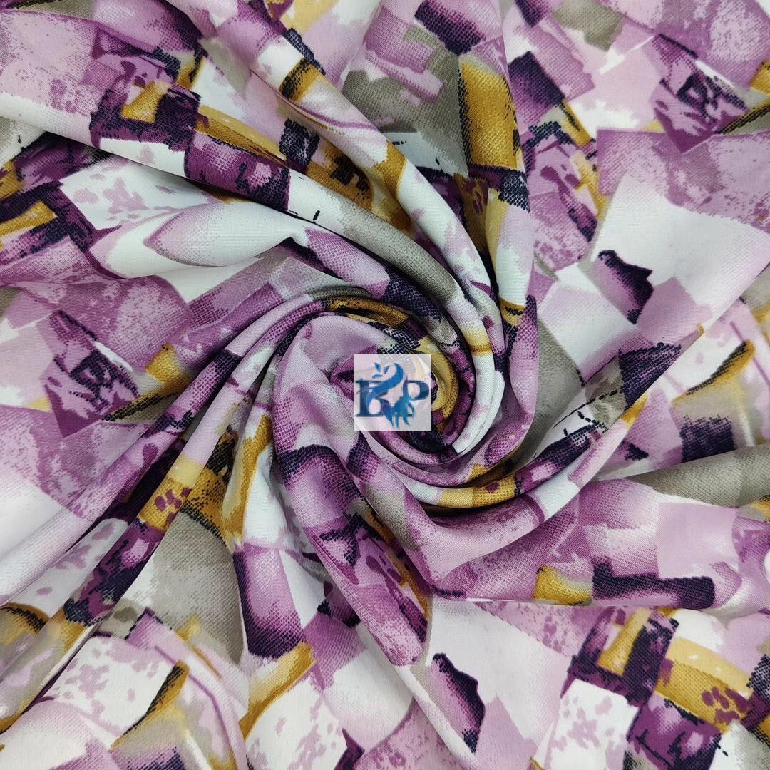 New arrivals multicolor floral printed silk fabric are available now